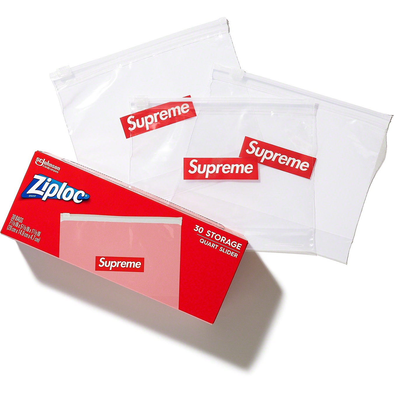 Supreme®/Ziploc® Bags (Box of 30) view 2
